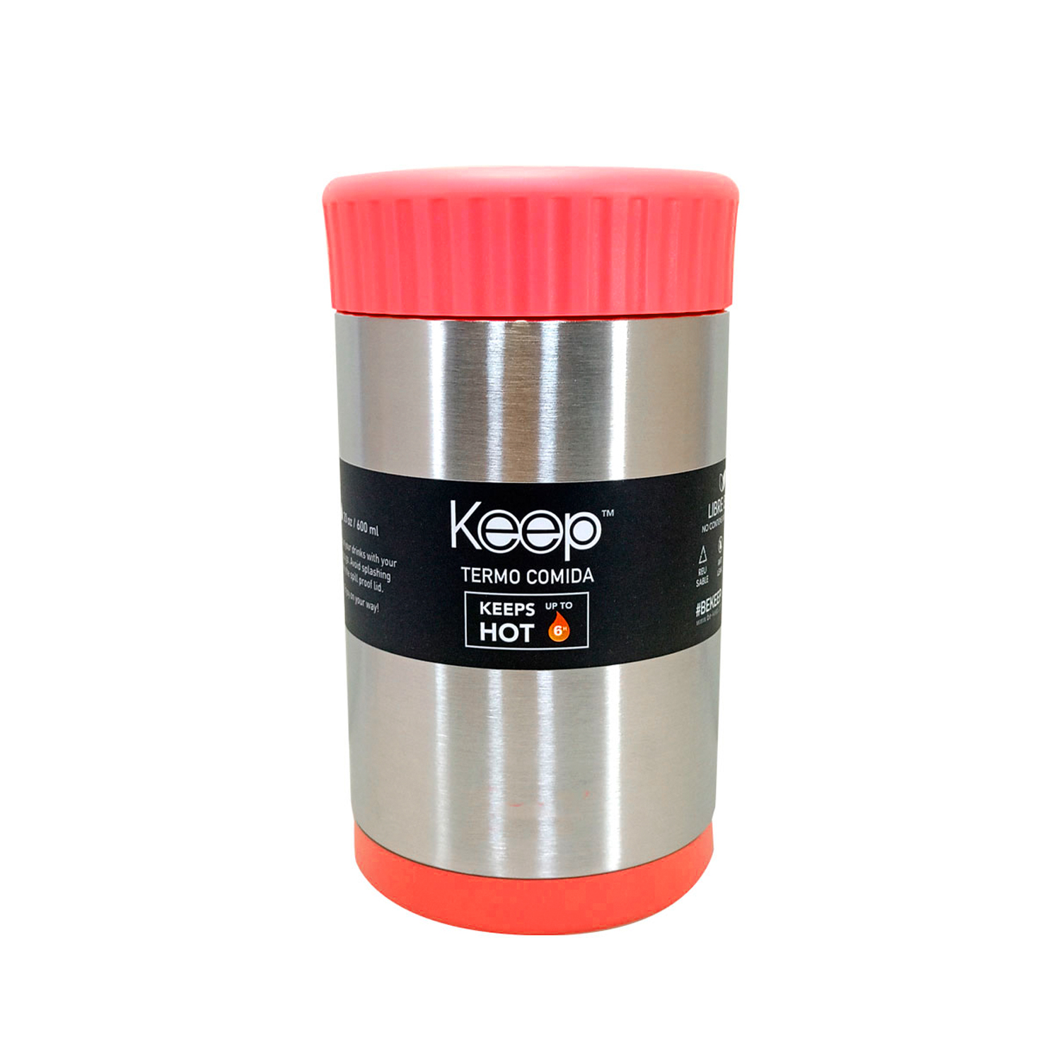 Termo de comida Keep 450 ml (Black)